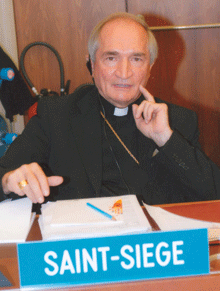 A defender of the rights of victims - Interview with His Excellency Monsignor Silvano M. Tomasi, Apostolic Nuncio, Permanent Observer of the Holy See