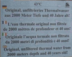 Baths in Saillon and Leukerbad (Switzerland) 