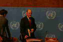 Joseph Deiss, Le Président de l'Assemblée générale des Nations Unies.